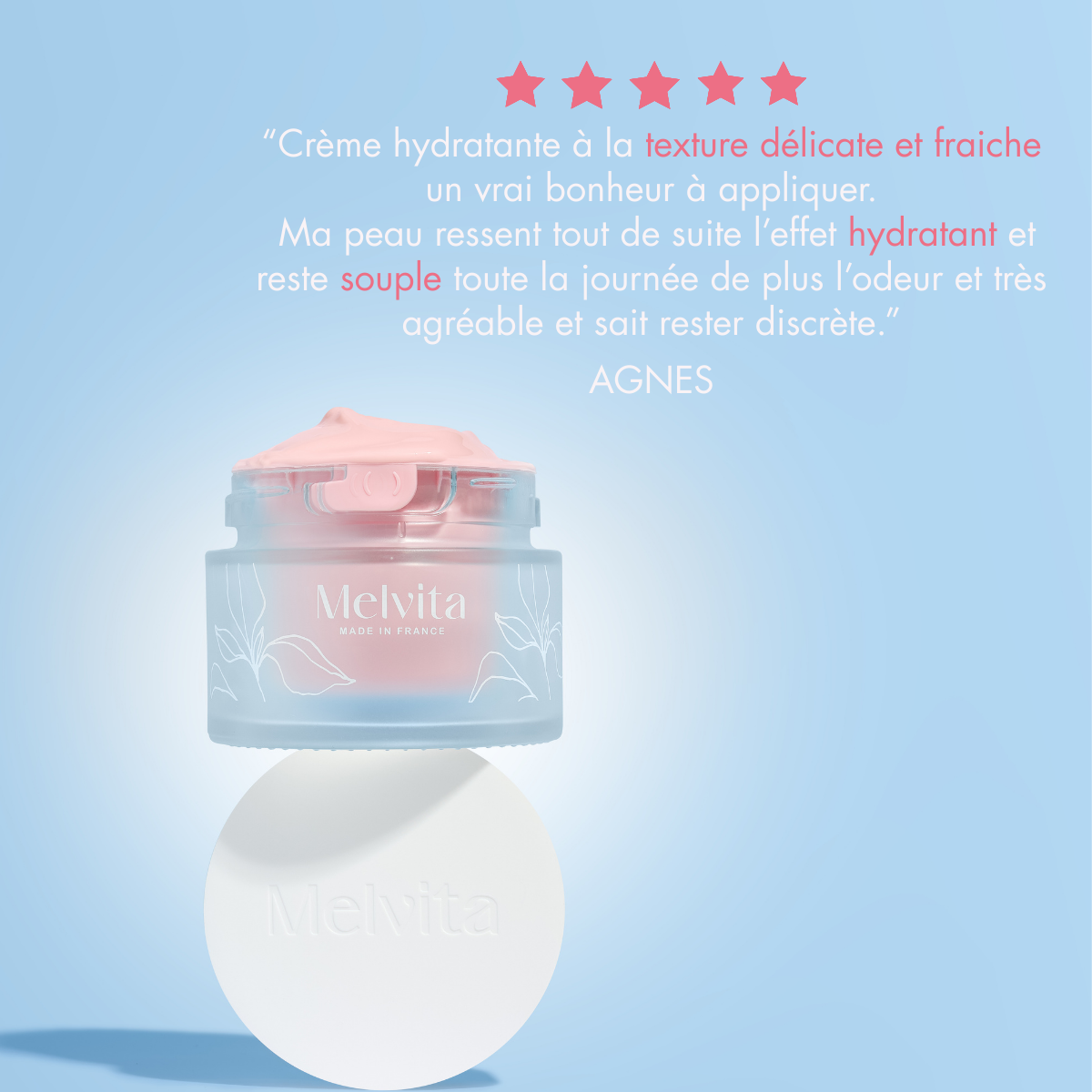 Crème Hydra Repulpante - Source De Roses - 50 Ml