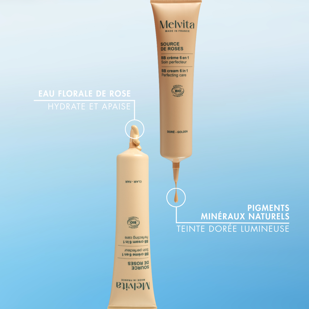 Bb Crème Claire Hydratante Et Protectrice - Source De Roses - 40 Ml