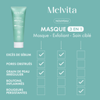 Masque Exfoliant 3 En 1 - Nectar Pur - 75 Ml