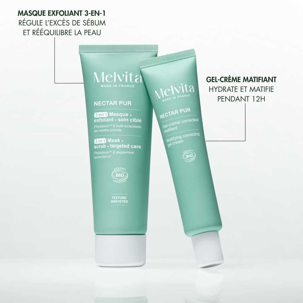 Masque Exfoliant 3 En 1 - Nectar Pur - 75 Ml