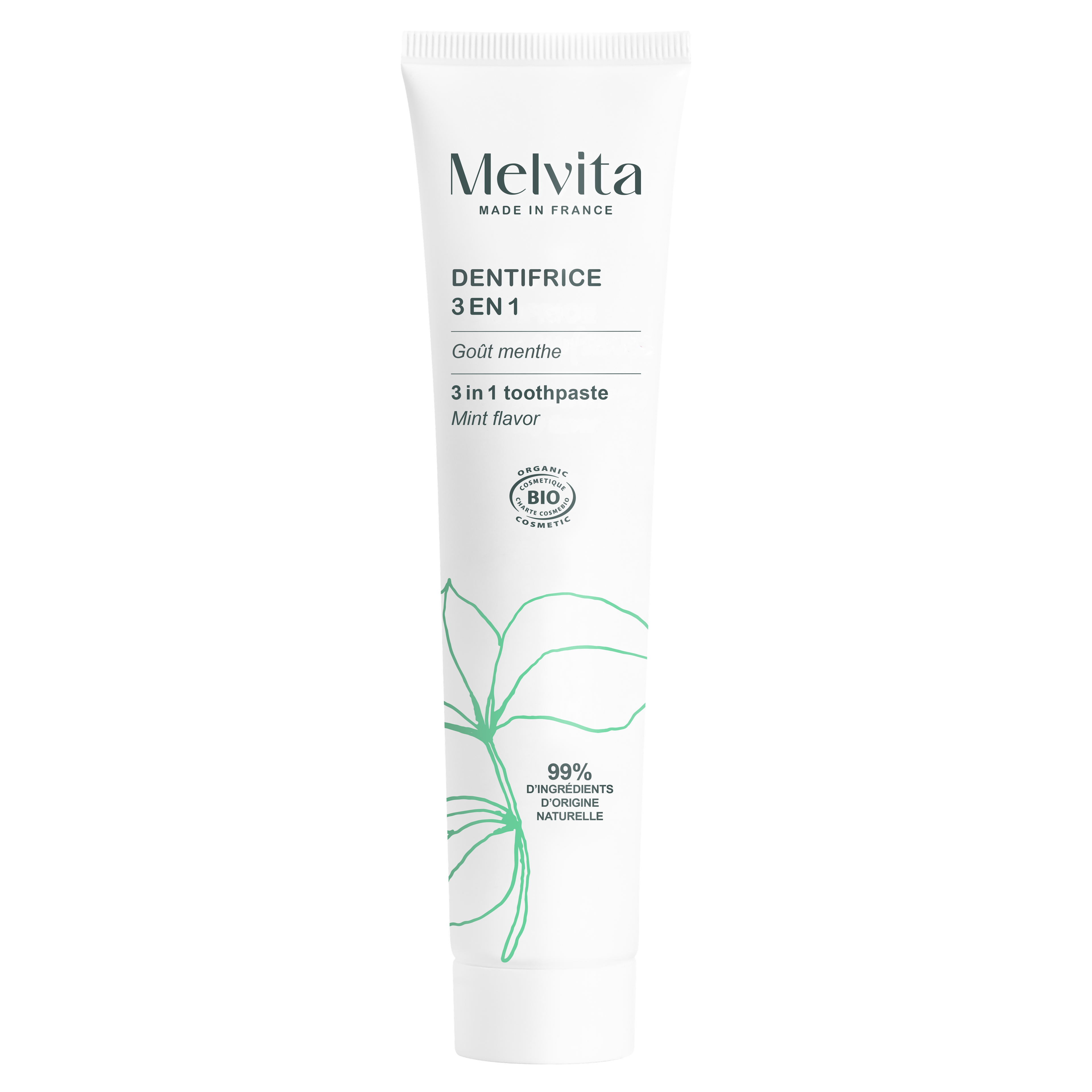 Dentifrice Haleine Pure Menthe - Les Essentiels - 75 Ml