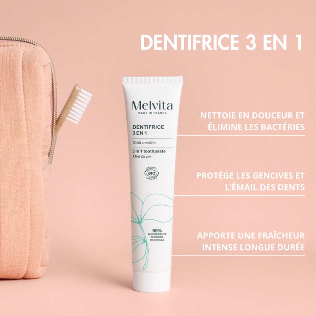 Dentifrice Haleine Pure Menthe - Les Essentiels - 75 Ml