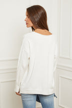 Pull B1452 - Blanc