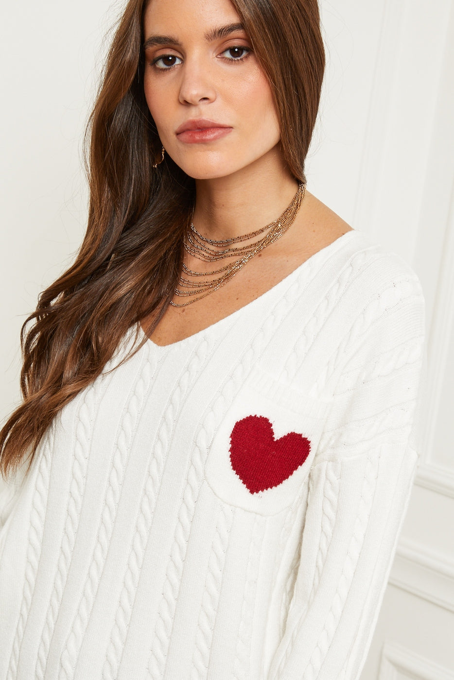 Pull B1452 - Blanc