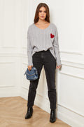 Pull B1452 - Gris