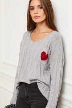 Pull B1452 - Gris