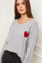 Pull B1452 - Gris