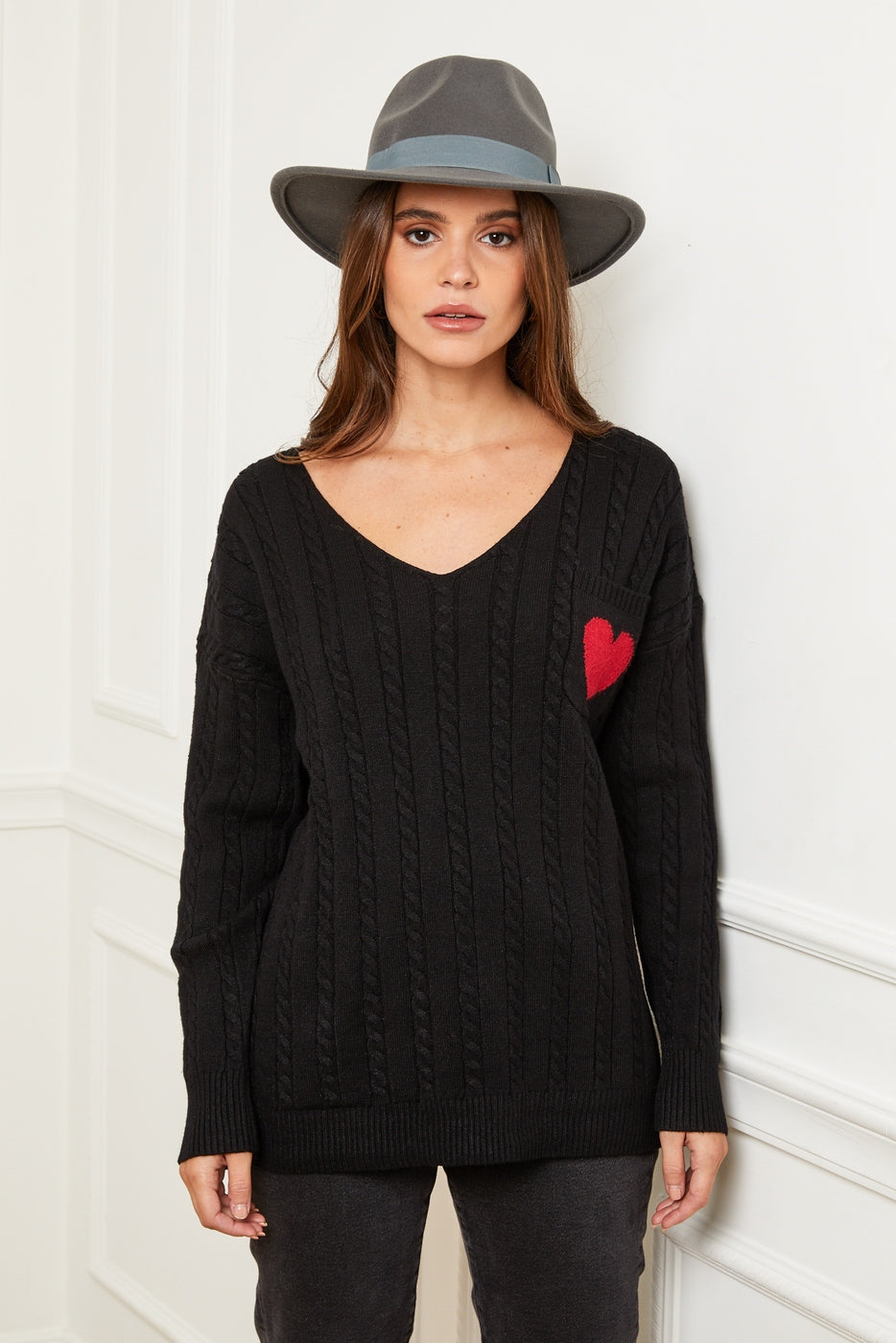 Pull B1452 - Noir
