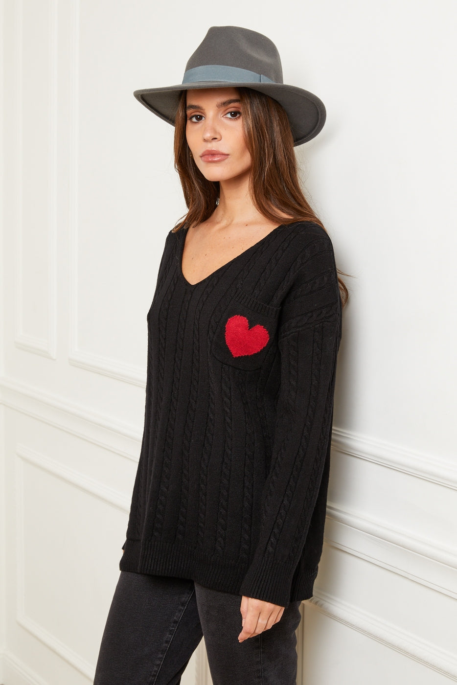 Pull B1452 - Noir