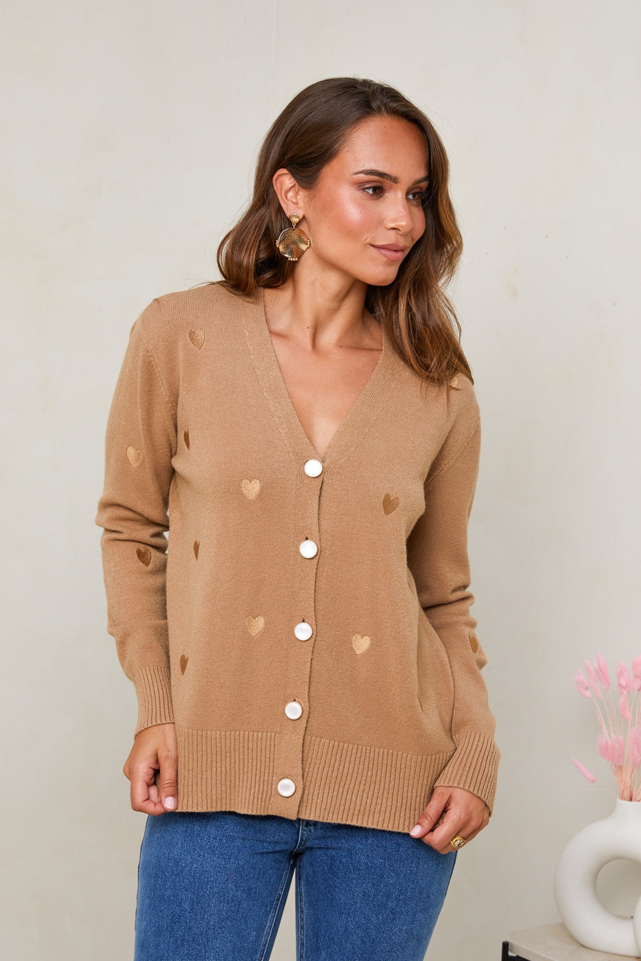 Gilet B1642 - Camel