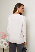 Gilet B1642 - Ecru