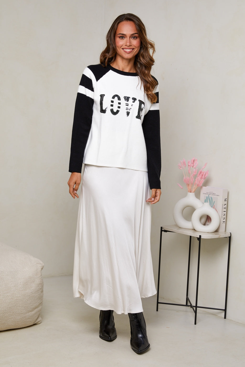 Pull B1683 - Noir