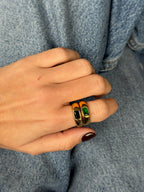 Bague Eclipse Verde