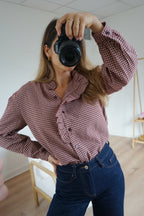 Blouse À Carreaux Margaux