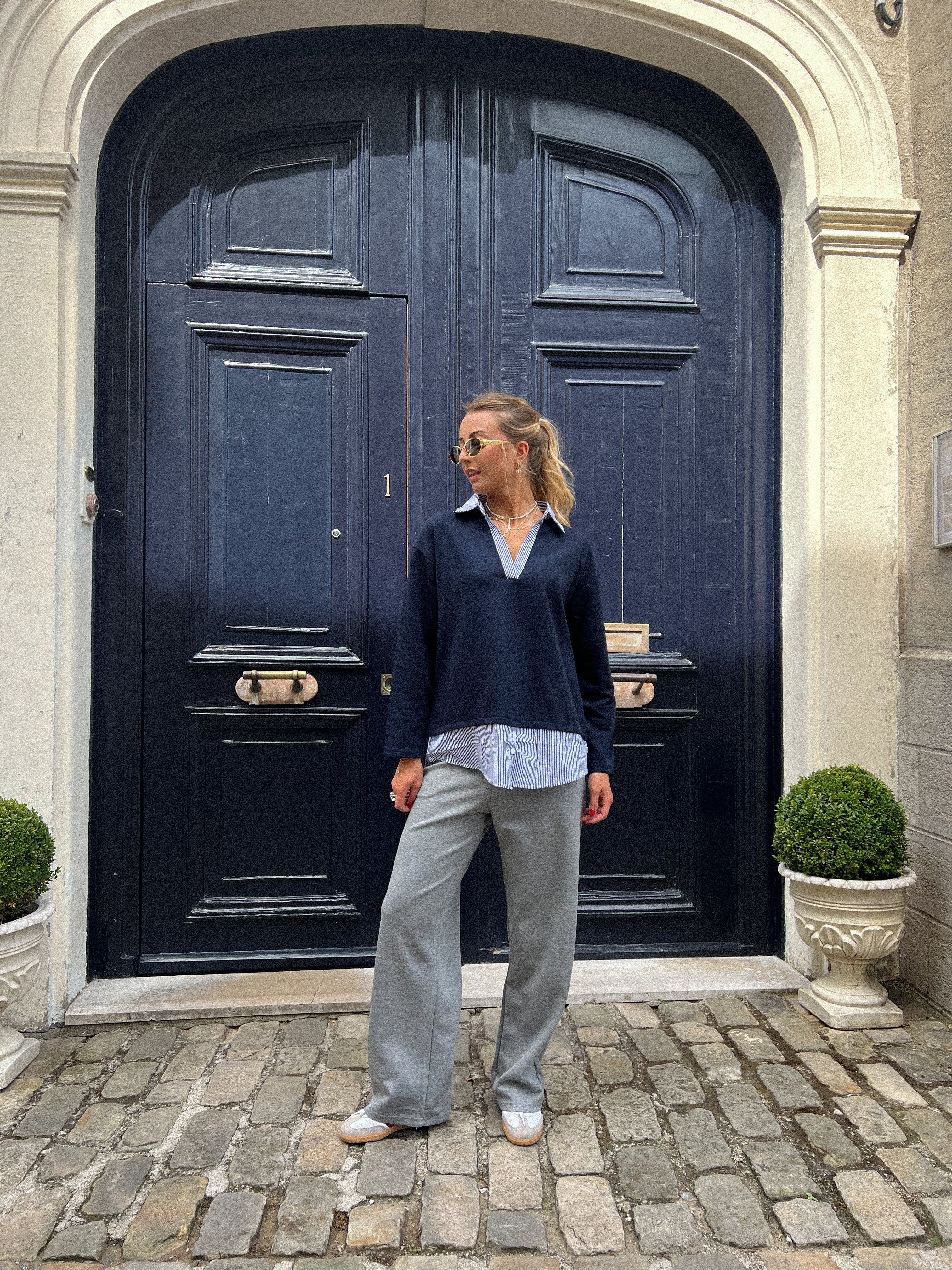 Pantalon Droit Adrien - Gris