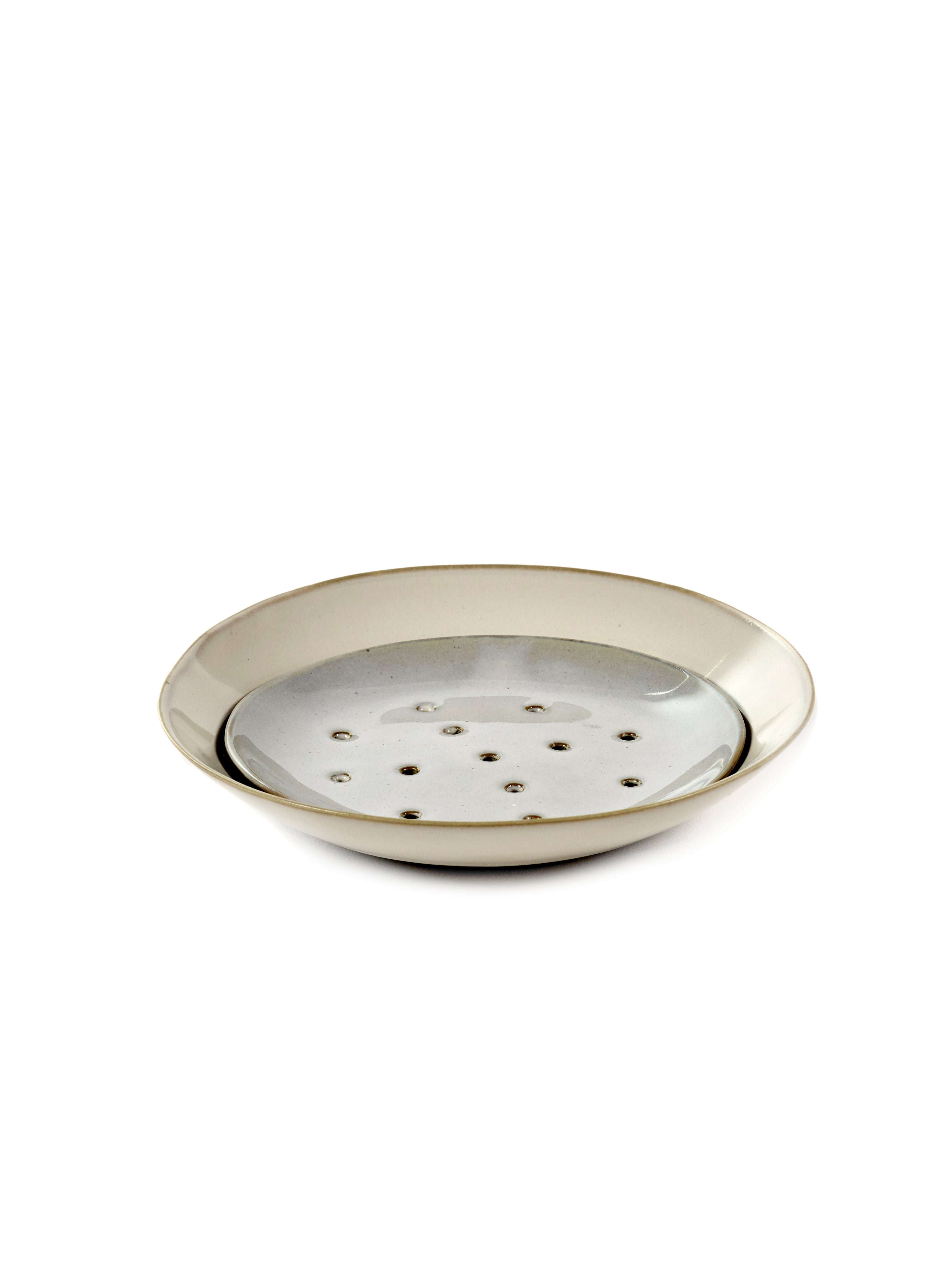 Porte-Savon + Passoire White - By Anita Le Grelle
