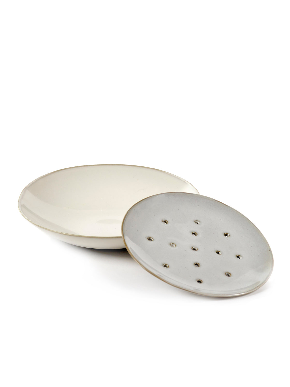 Porte-Savon + Passoire White - By Anita Le Grelle