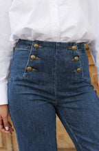 Jean Victorine Denim Foncé