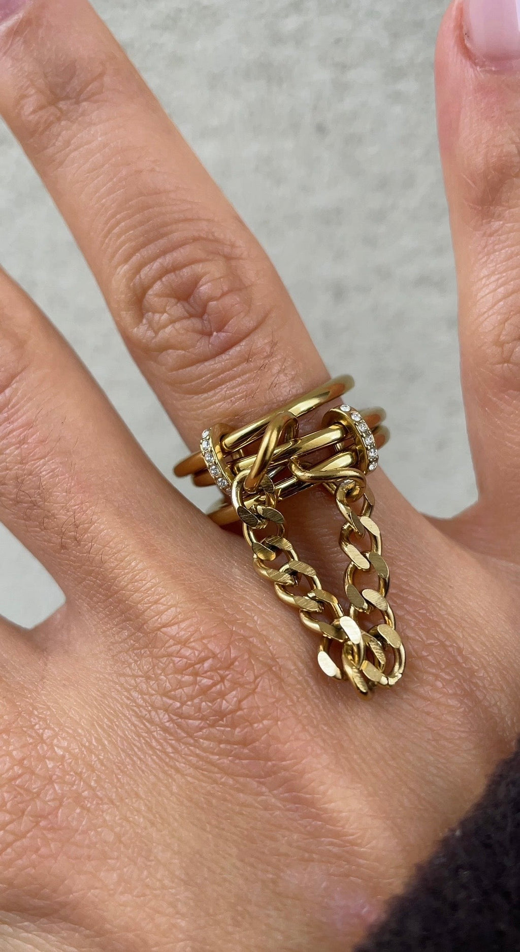 Bague Grunge Couture
