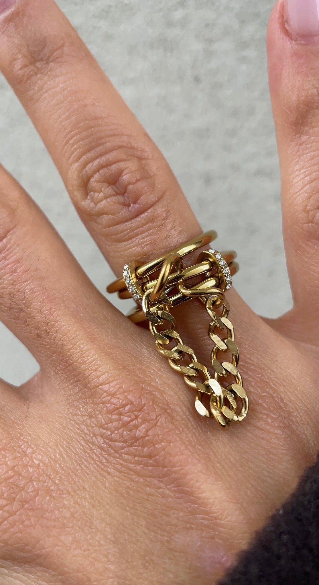 Bague Grunge Couture