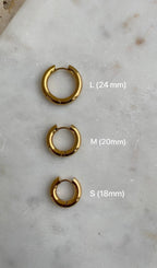 Boucles D'Oreilles Timeless Hoops