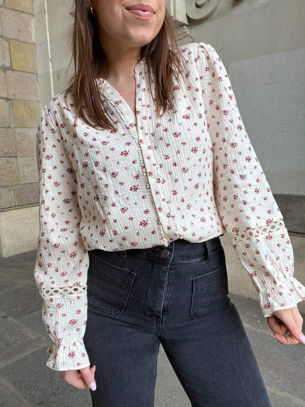 Blouse Fleurie Eugenie
