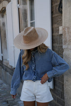 Chemise En Jean Malory - Bleue
