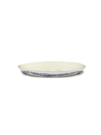 Plat De Service S - Blanc - Bleu Feast - By Ottolenghi