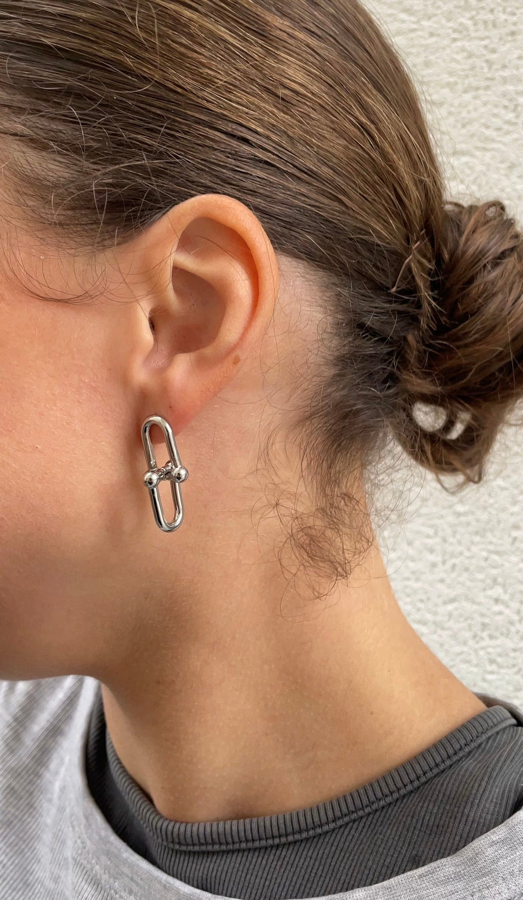 Boucles D'Oreilles Asymmetric Knot