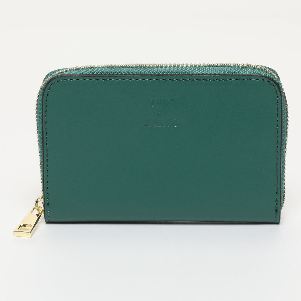 Portefeuille - Mini Yna - Vert Bouteille