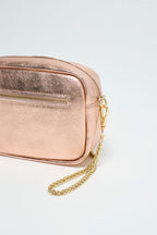 Sac À Bandoulière Amaia - Rose Metallique