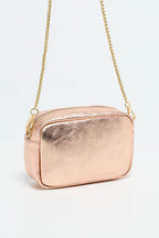 Sac À Bandoulière Amaia - Rose Metallique