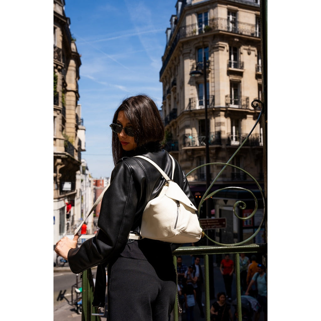 Sac À Dos Bety - Blanc Cassé