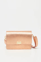 Sac A Badouliere Gaya - Rose Metallique