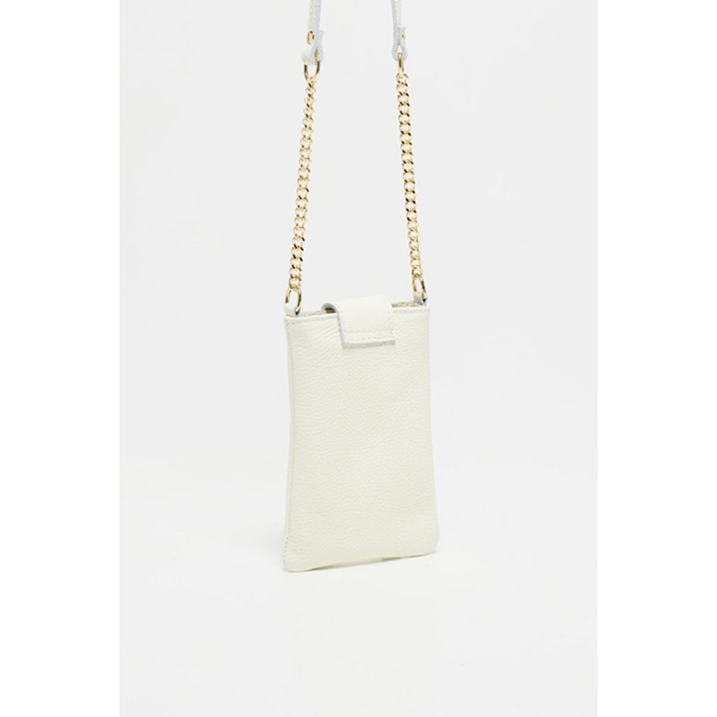 Sac Porte Telephone Grace - Blanc Cassé