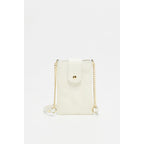 Sac Porte Telephone Grace - Blanc Cassé