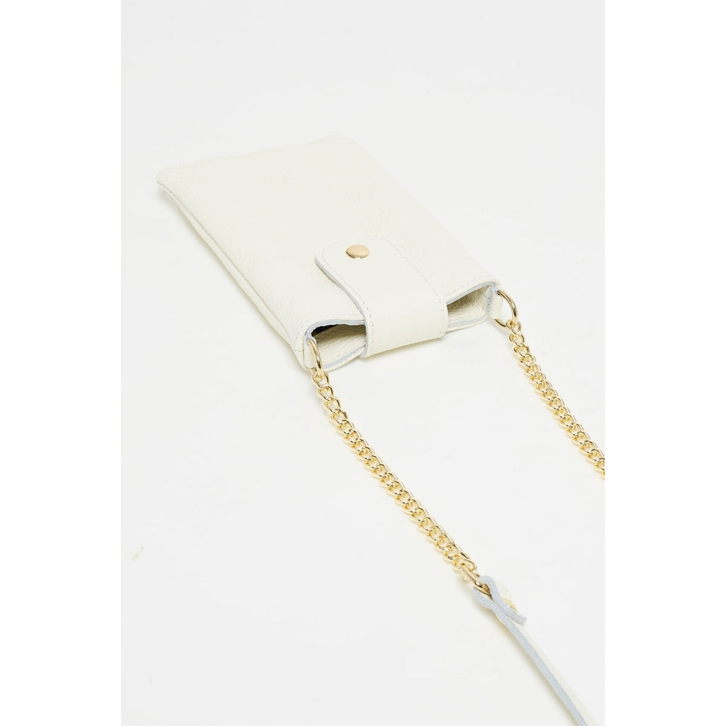 Sac Porte Telephone Grace - Blanc Cassé