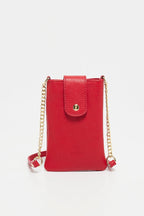 Sac Porte Telephone Grace - Rouge