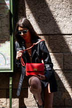 Sac A Badouliere Joely - Rouge