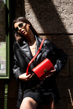 Sac A Badouliere Joely - Rouge