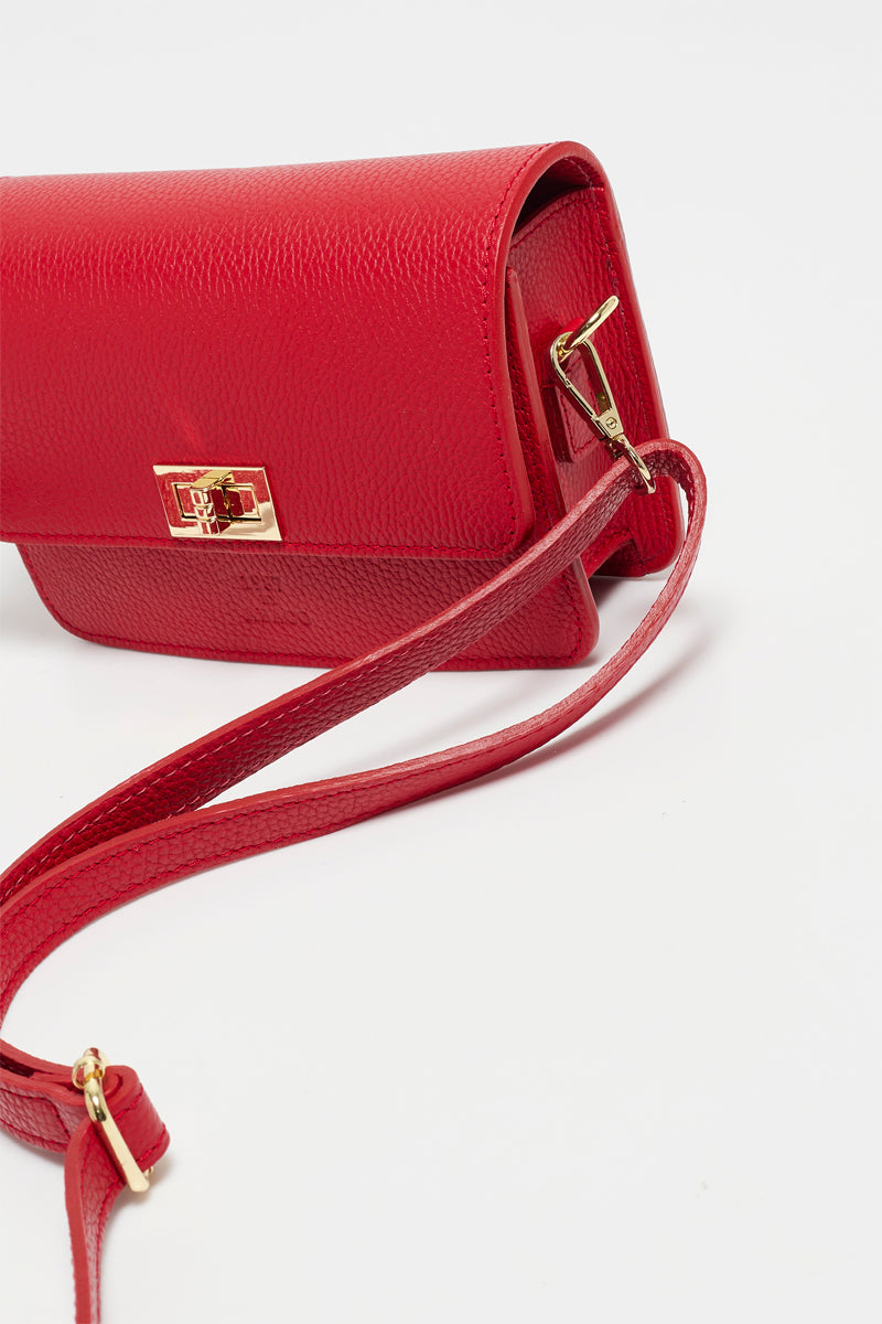 Sac A Badouliere Joely - Rouge