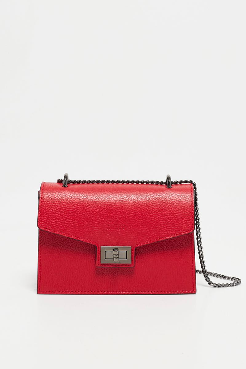 Sac A Badouliere Maegan - Rouge