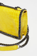 Sac A Badouliere Mini Linnea - Jaune Moutarde