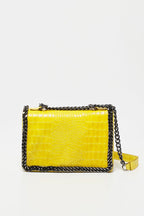 Sac A Badouliere Mini Linnea - Jaune Moutarde