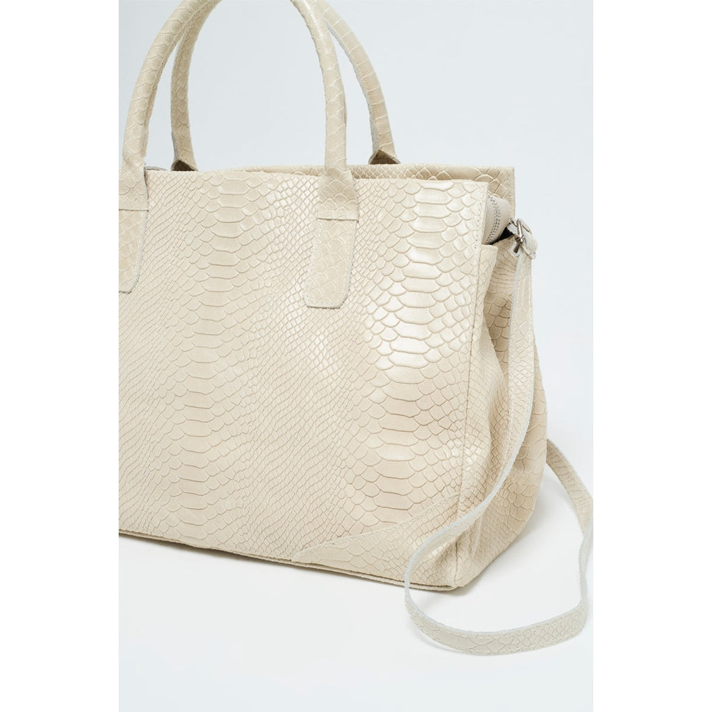 Sac À Main Myra - Blanc Cassé