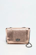 Sac À Bandoulière Tatou - Rose Metallique