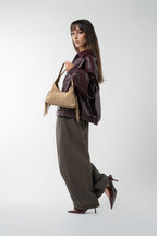 Sac En Bandoulière Rodeo - Taupe