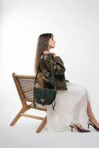Sac En Bandoulière Texas - Vert Foncé