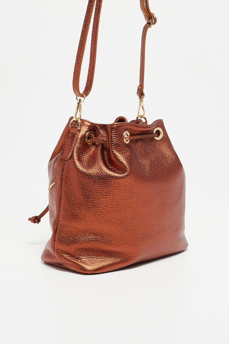 Sac Seau Beth - Bronze Metallique