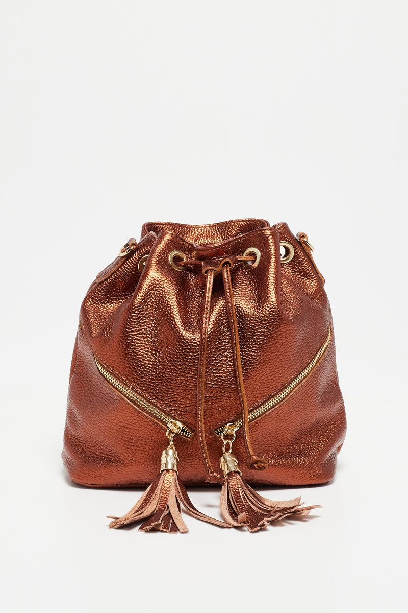 Sac Seau Beth - Bronze Metallique